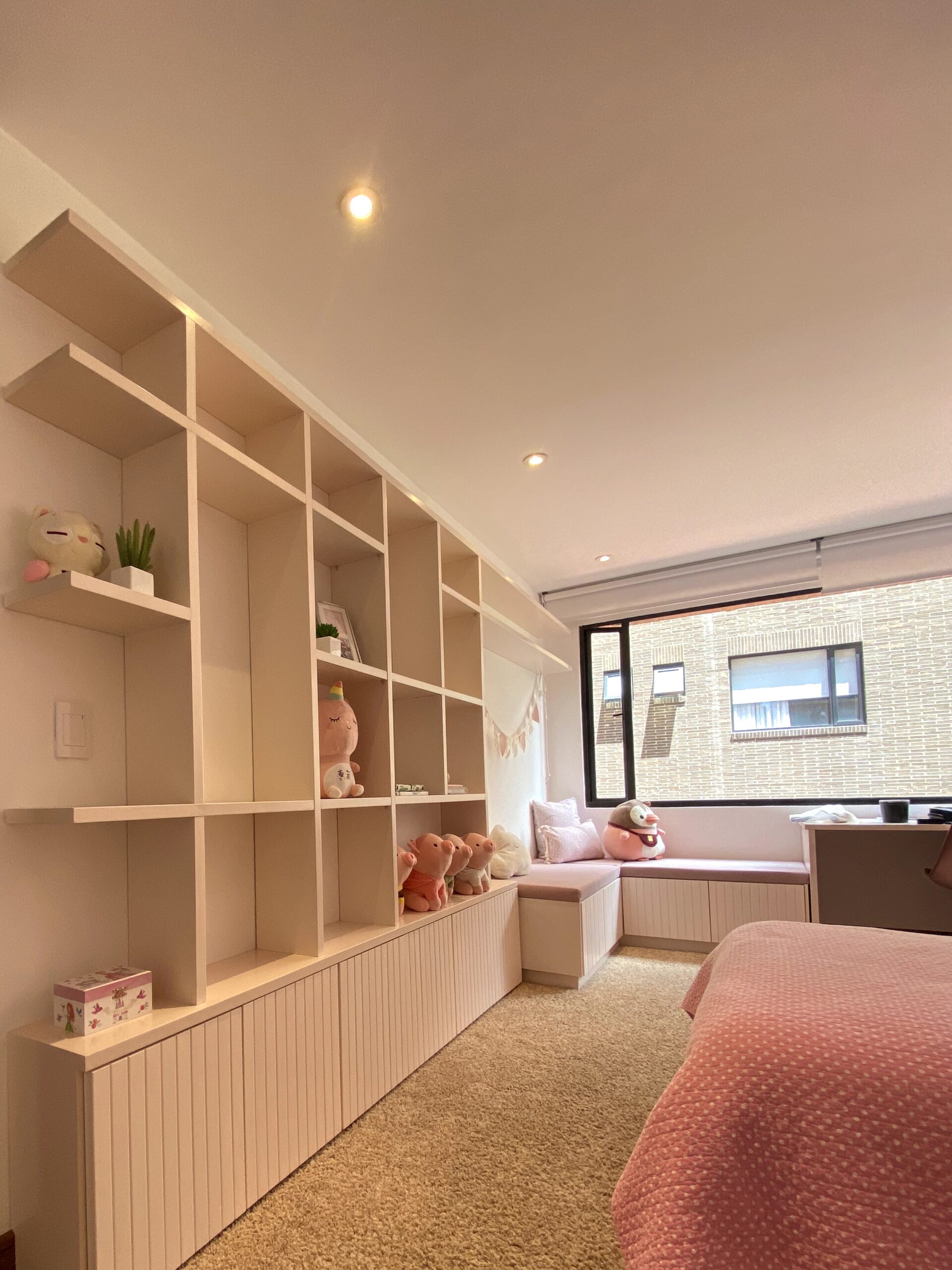 diseño interior habitación Ana Vista general - Millenium Brokers Pisos e Interiorismo